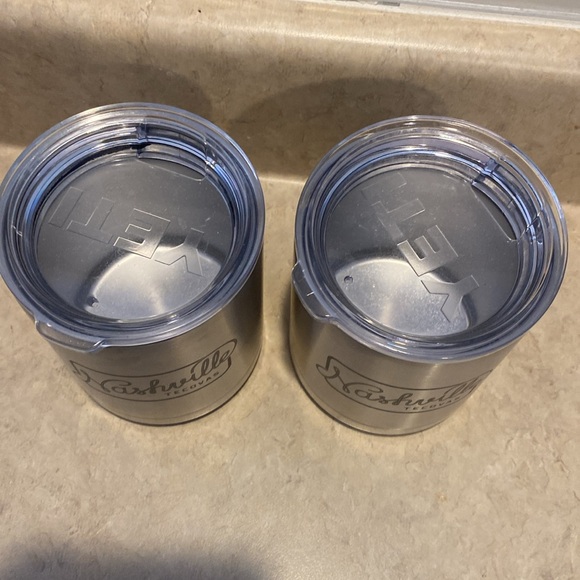 Set of 2 YETI Nashville Tecovas boots travel mugs country music western wear - Picture 3 of 5